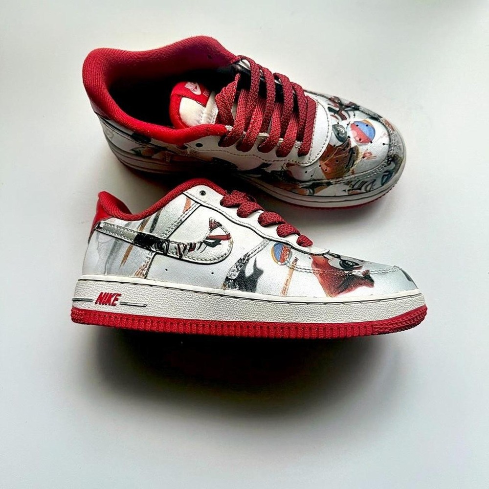 Nike Air Force 1s (Harley Quinn) Size 1
